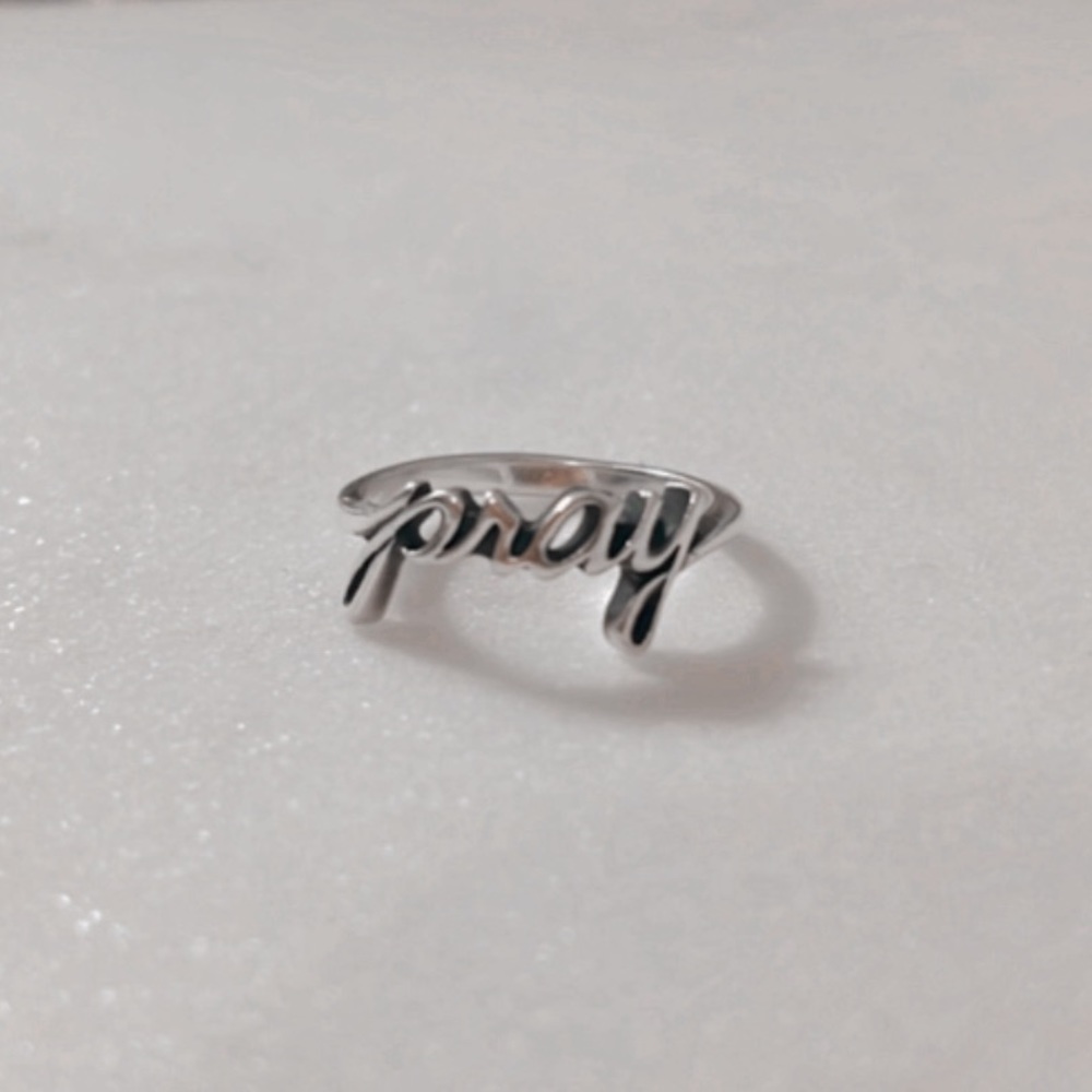 James Avery PRAY Ring